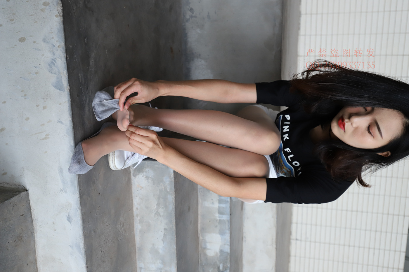 图片[56]-大西瓜爱牙膏-2018 7.8月活动 模特2（二） 贝壳头户外肉丝+船袜 (6)[155P] – 速更版-美库