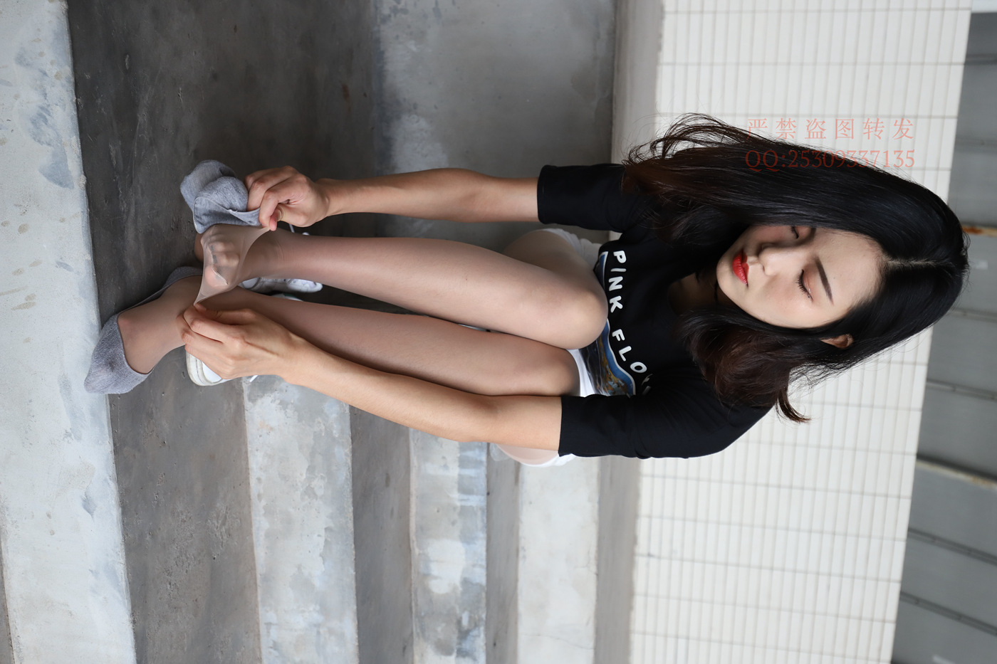 图片[55]-大西瓜爱牙膏-2018 7.8月活动 模特2（二） 贝壳头户外肉丝+船袜 (6)[155P] – 速更版-美库