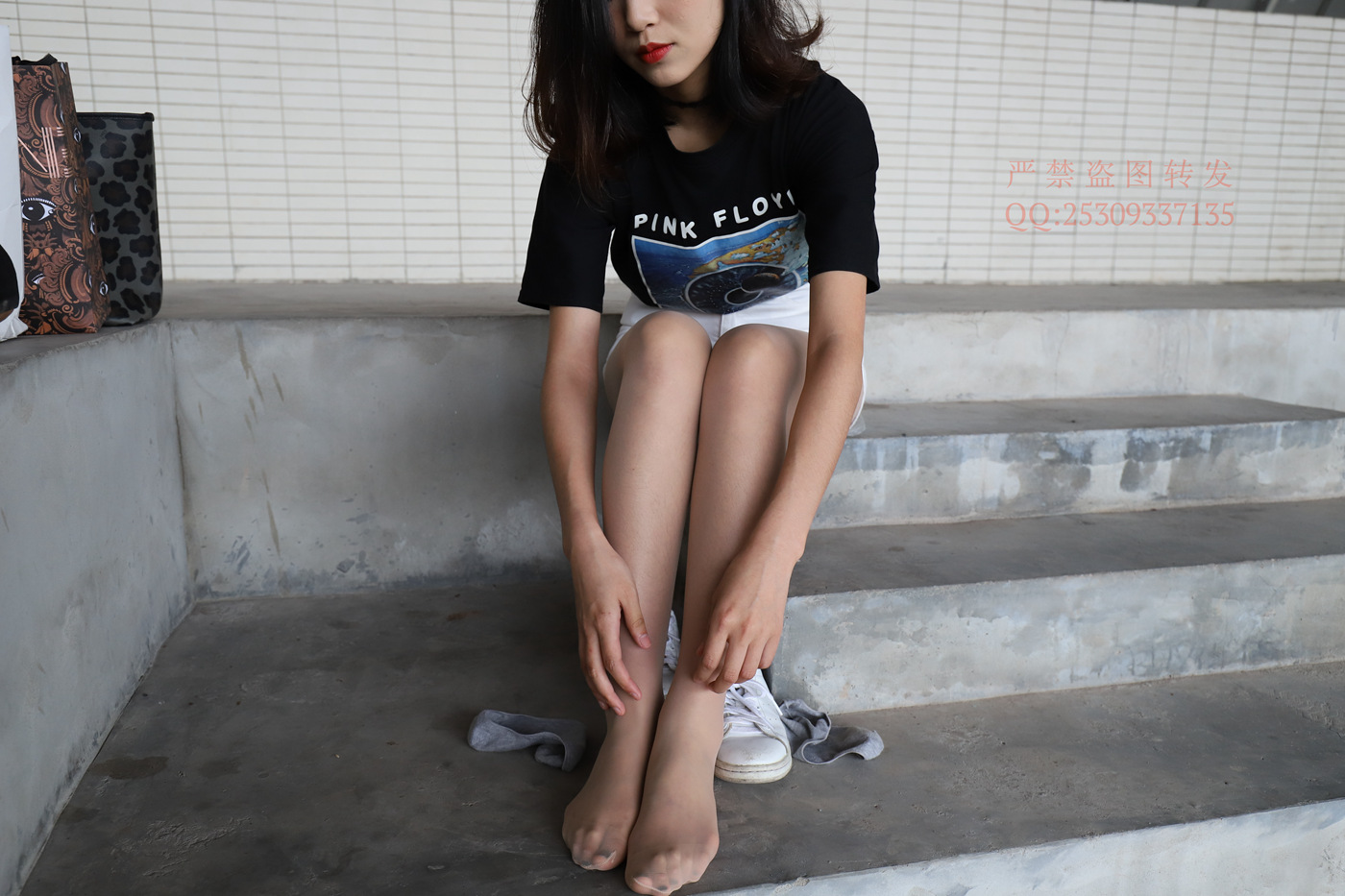 图片[77]-大西瓜爱牙膏-2018 7.8月活动 模特2（二） 贝壳头户外肉丝+船袜 (6)[155P] – 速更版-美库