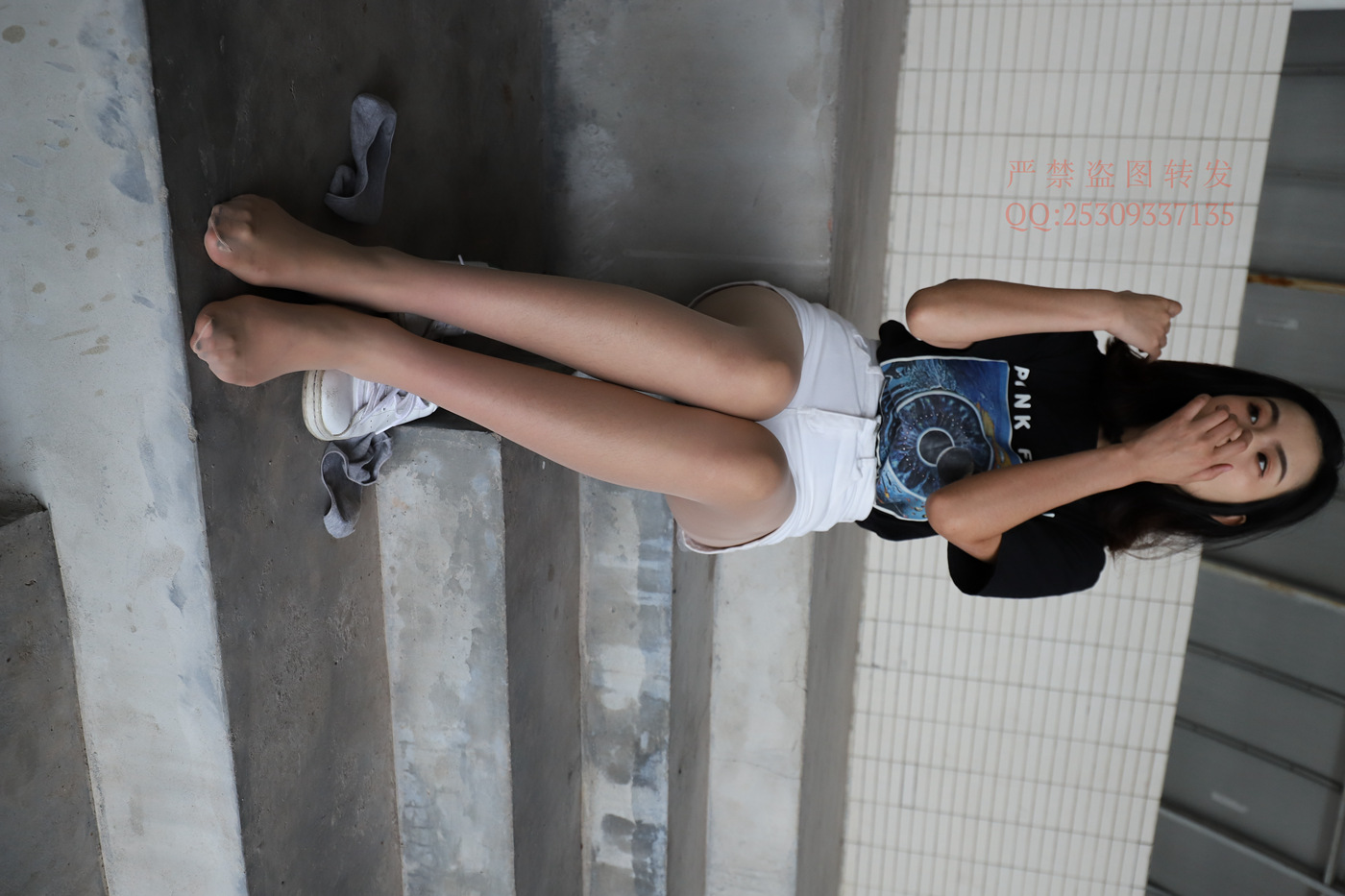 图片[80]-大西瓜爱牙膏-2018 7.8月活动 模特2（二） 贝壳头户外肉丝+船袜 (6)[155P] – 速更版-美库