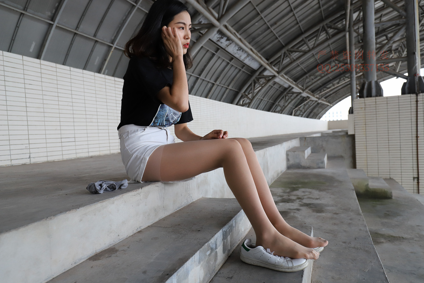 图片[131]-大西瓜爱牙膏-2018 7.8月活动 模特2（二） 贝壳头户外肉丝+船袜 (6)[155P] – 速更版-美库