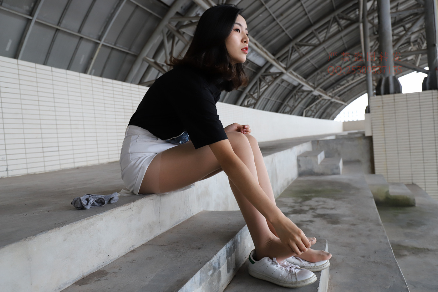 图片[132]-大西瓜爱牙膏-2018 7.8月活动 模特2（二） 贝壳头户外肉丝+船袜 (6)[155P] – 速更版-美库