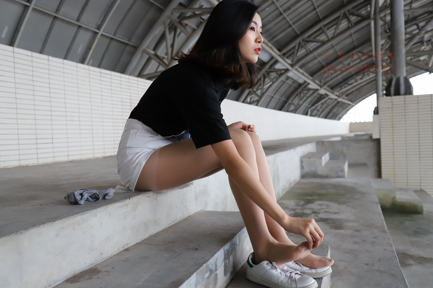 图片[133]-大西瓜爱牙膏-2018 7.8月活动 模特2（二） 贝壳头户外肉丝+船袜 (6)[155P] – 速更版-美库