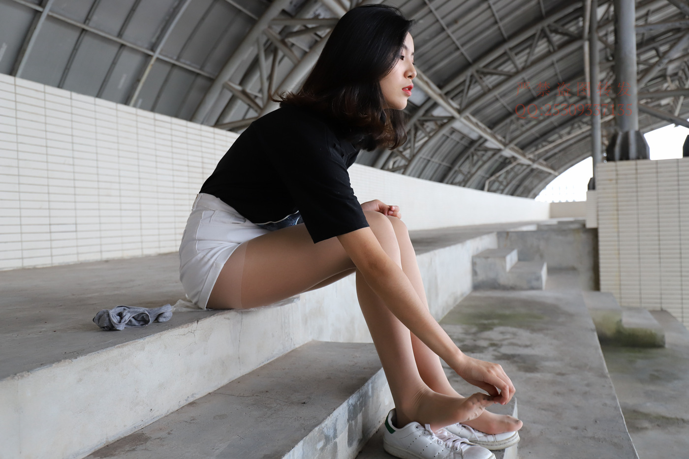 图片[134]-大西瓜爱牙膏-2018 7.8月活动 模特2（二） 贝壳头户外肉丝+船袜 (6)[155P] – 速更版-美库