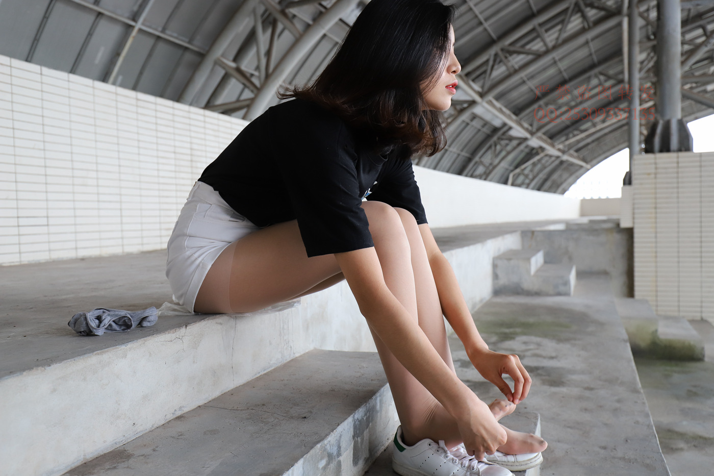 图片[136]-大西瓜爱牙膏-2018 7.8月活动 模特2（二） 贝壳头户外肉丝+船袜 (6)[155P] – 速更版-美库