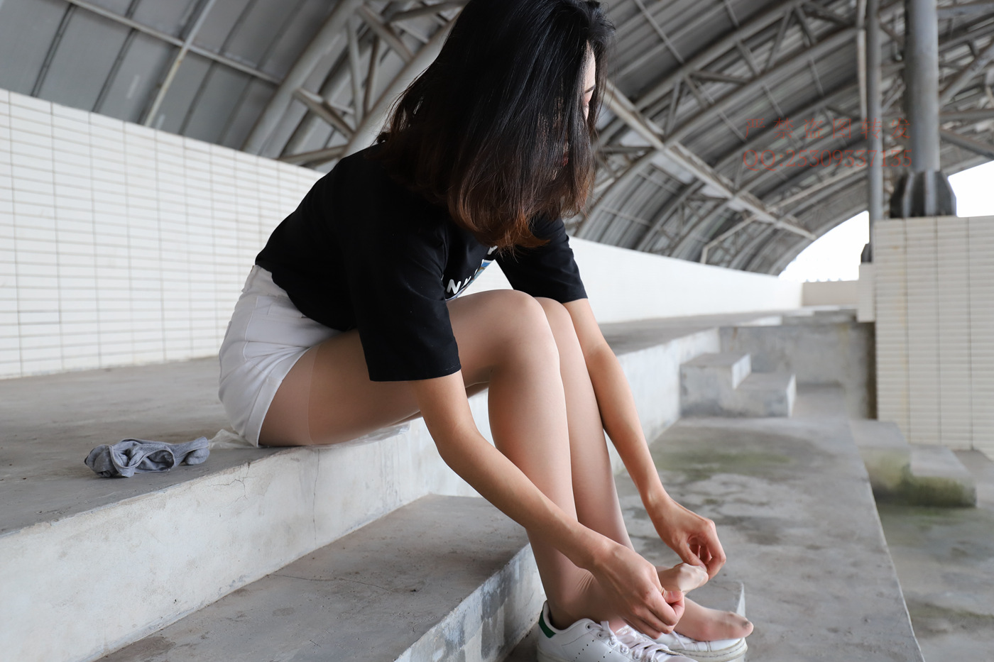 图片[139]-大西瓜爱牙膏-2018 7.8月活动 模特2（二） 贝壳头户外肉丝+船袜 (6)[155P] – 速更版-美库