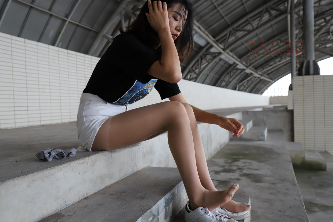 图片[143]-大西瓜爱牙膏-2018 7.8月活动 模特2（二） 贝壳头户外肉丝+船袜 (6)[155P] – 速更版-美库