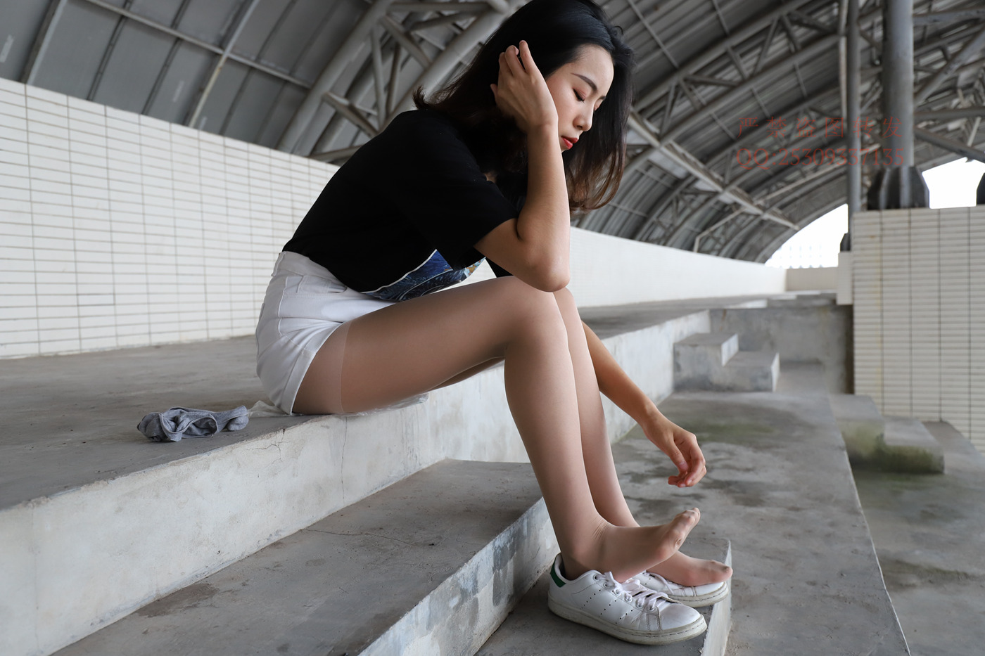 图片[144]-大西瓜爱牙膏-2018 7.8月活动 模特2（二） 贝壳头户外肉丝+船袜 (6)[155P] – 速更版-美库