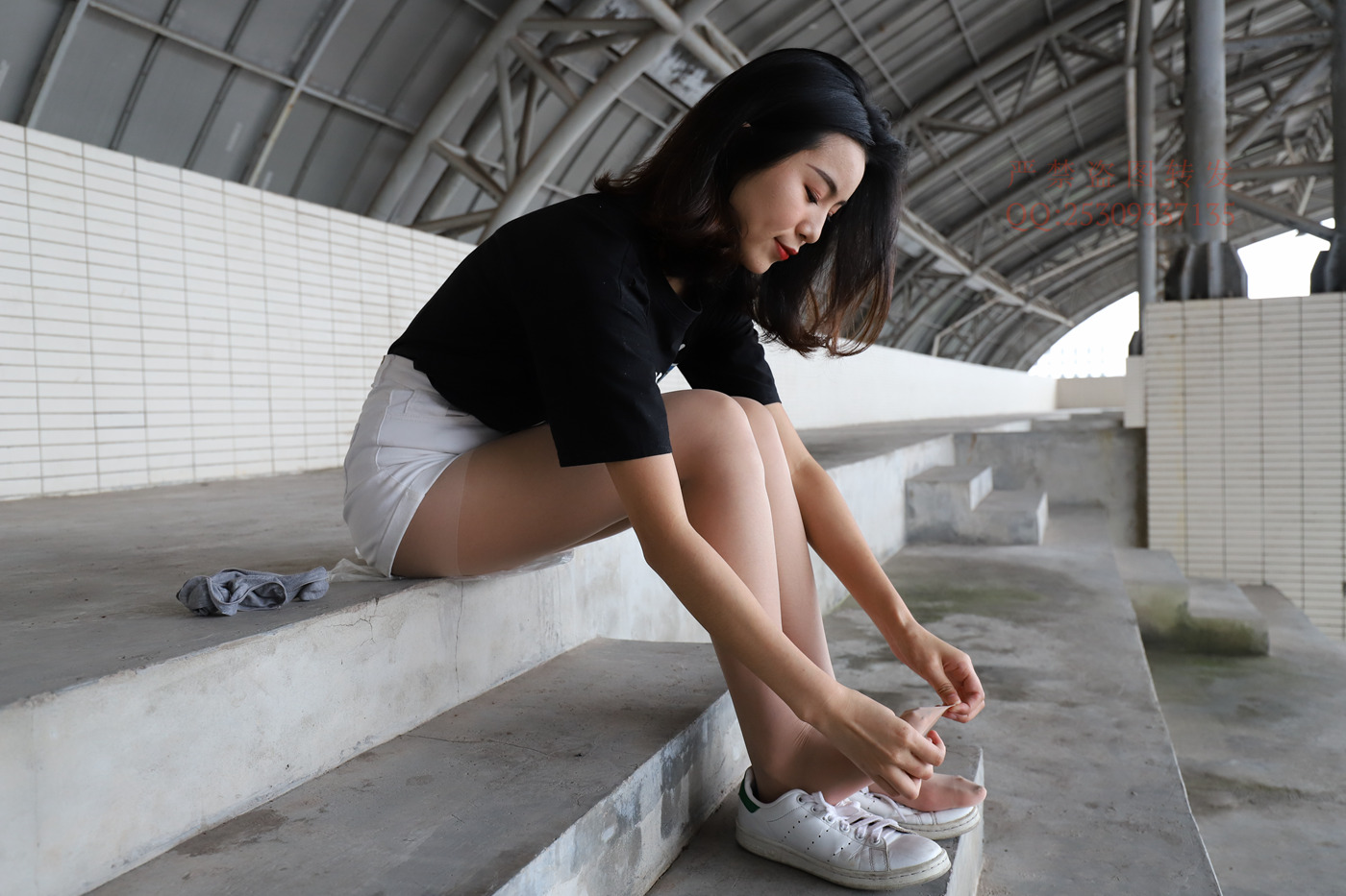 图片[146]-大西瓜爱牙膏-2018 7.8月活动 模特2（二） 贝壳头户外肉丝+船袜 (6)[155P] – 速更版-美库