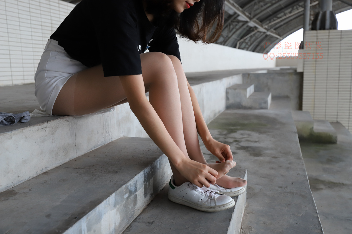 图片[148]-大西瓜爱牙膏-2018 7.8月活动 模特2（二） 贝壳头户外肉丝+船袜 (6)[155P] – 速更版-美库