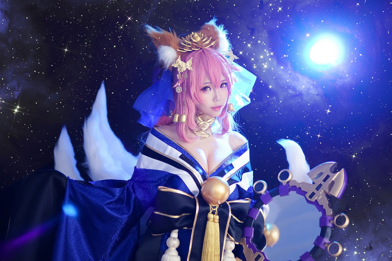 图片[23]-Ely_eee(ElyEE子) – 玉藻前月下[23P] – 速更版-美库