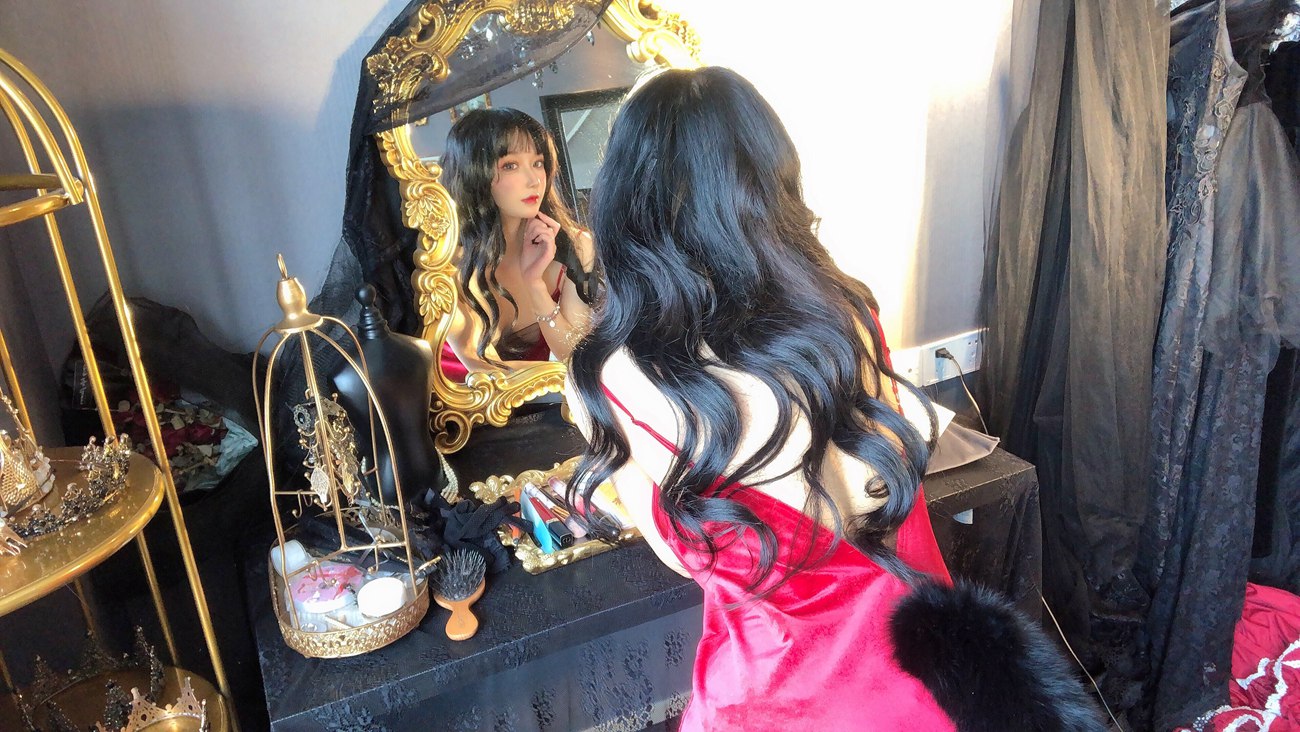 图片[14]-阿包也是兔娘 – 红丝绒睡衣[18P] – 速更版-美库