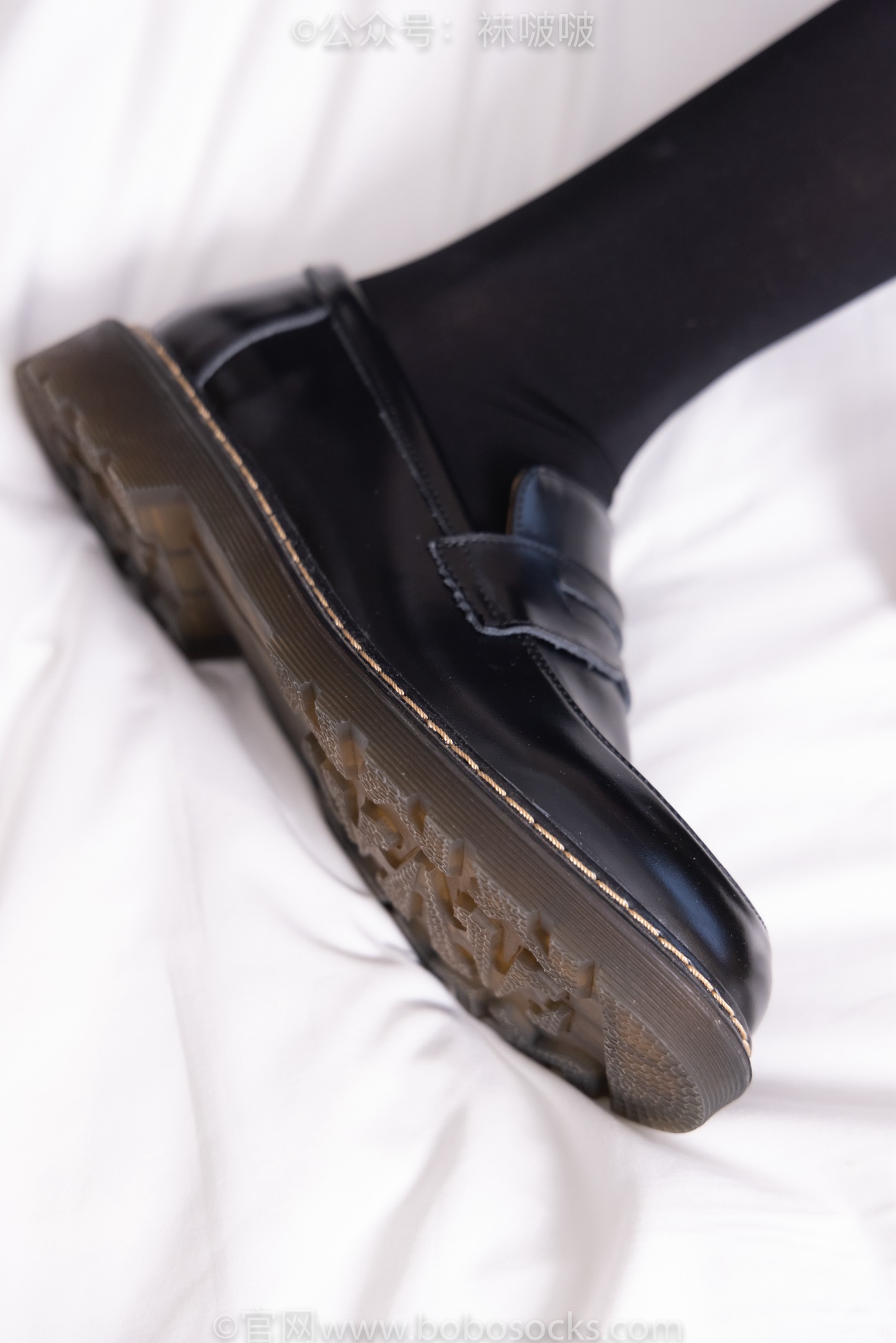 图片[35]-[BoBoSocks袜啵啵]NO.060 小甜豆-JK制服、皮鞋、厚黑丝[131P] – 速更版-美库