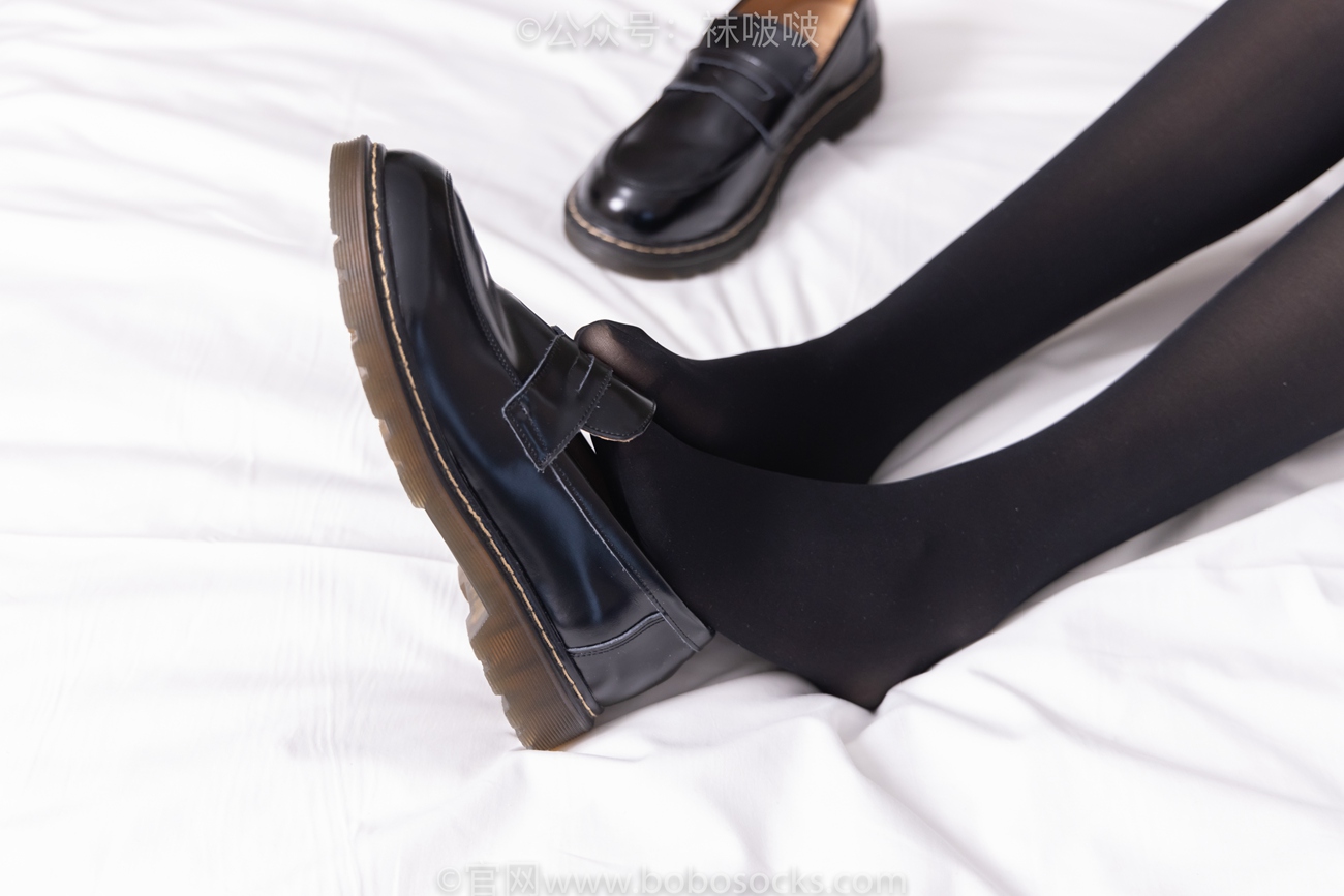 图片[53]-[BoBoSocks袜啵啵]NO.060 小甜豆-JK制服、皮鞋、厚黑丝[131P] – 速更版-美库
