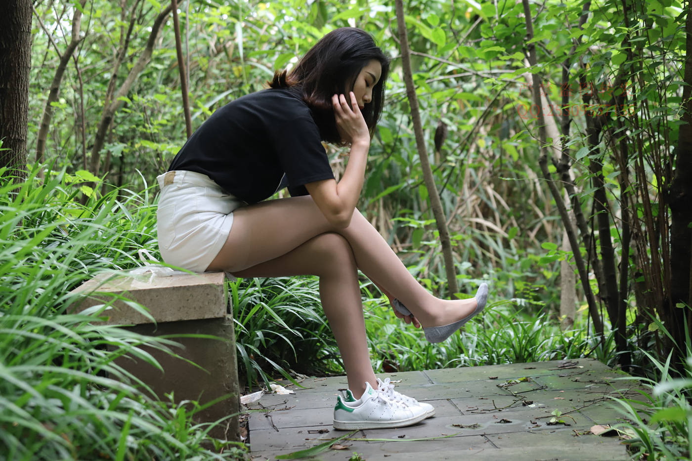 图片[22]-大西瓜爱牙膏-2018 7.8月活动 模特2（二） 平底鞋肉丝+船袜 (1)[136P] – 速更版-美库