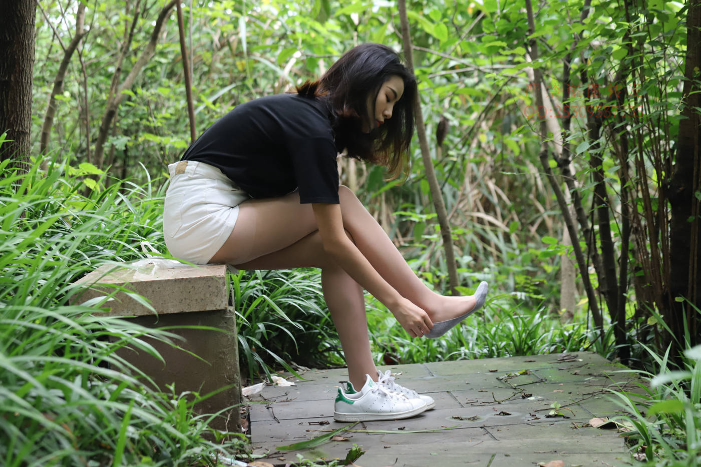 图片[23]-大西瓜爱牙膏-2018 7.8月活动 模特2（二） 平底鞋肉丝+船袜 (1)[136P] – 速更版-美库