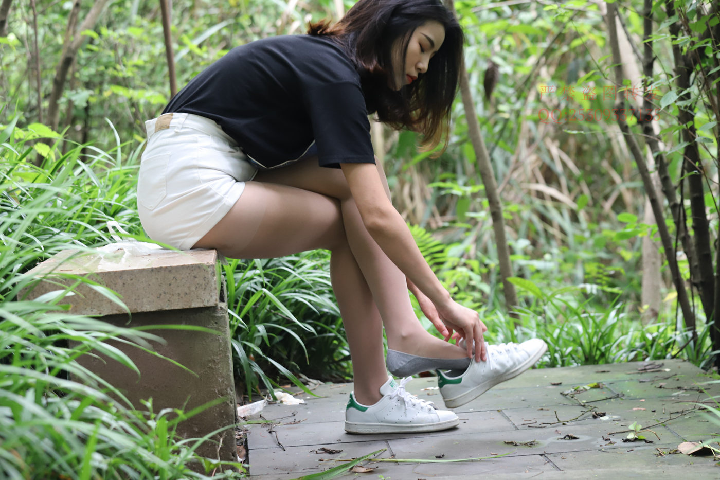 图片[69]-大西瓜爱牙膏-2018 7.8月活动 模特2（二） 平底鞋肉丝+船袜 (1)[136P] – 速更版-美库