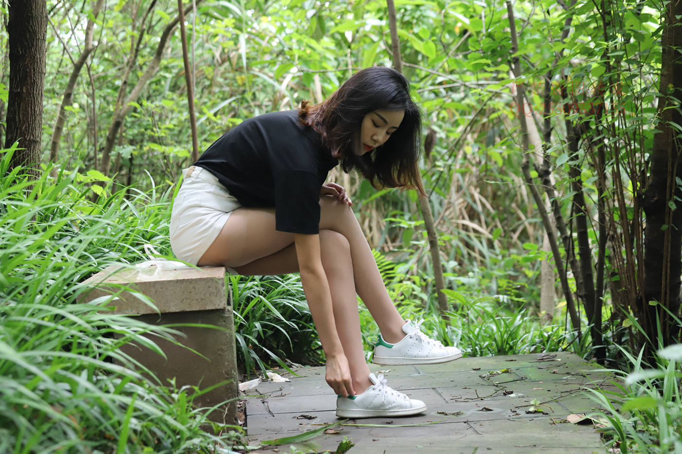 图片[100]-大西瓜爱牙膏-2018 7.8月活动 模特2（二） 平底鞋肉丝+船袜 (1)[136P] – 速更版-美库