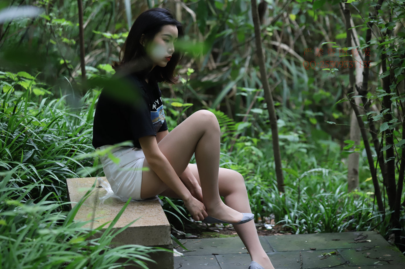 图片[119]-大西瓜爱牙膏-2018 7.8月活动 模特2（二） 平底鞋肉丝+船袜 (1)[136P] – 速更版-美库