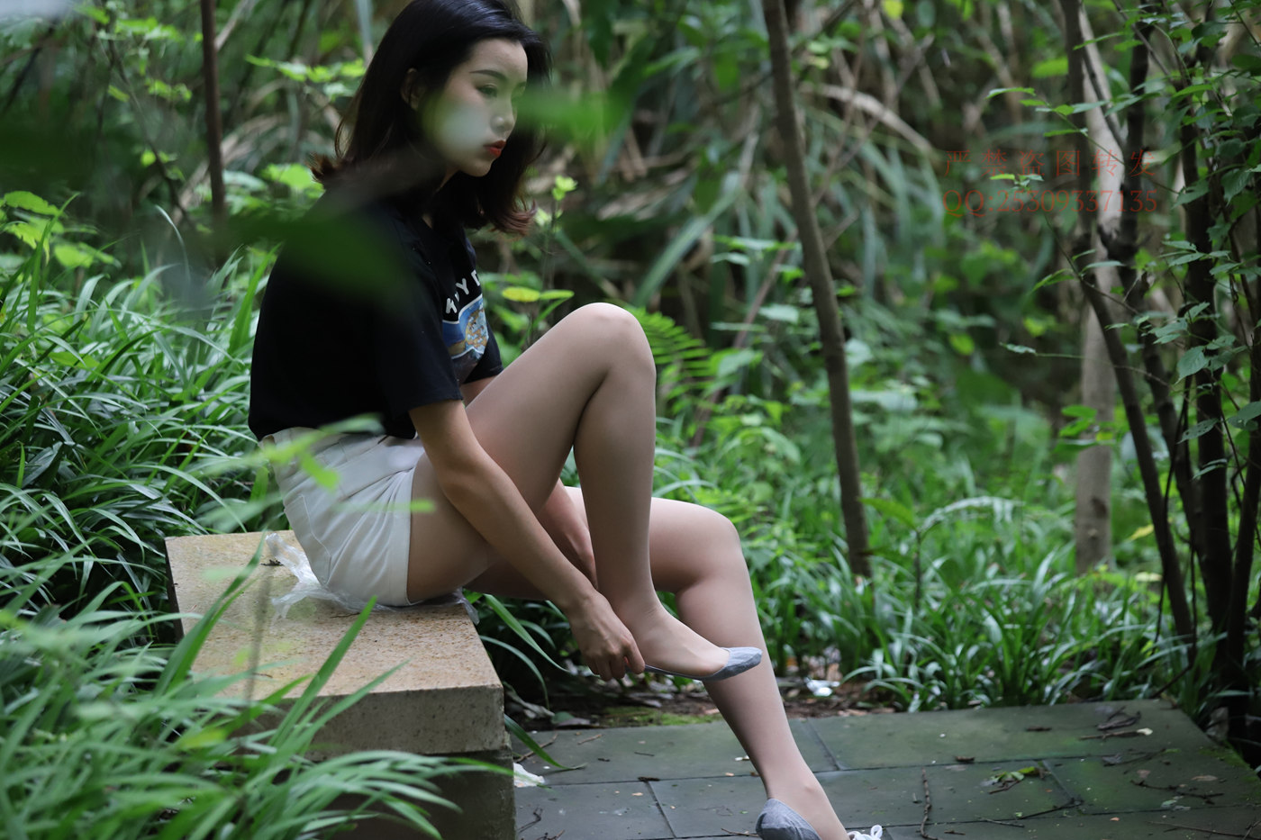 图片[118]-大西瓜爱牙膏-2018 7.8月活动 模特2（二） 平底鞋肉丝+船袜 (1)[136P] – 速更版-美库