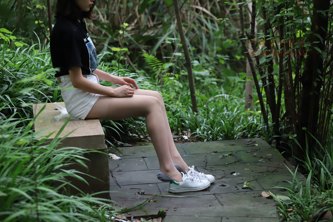 图片[124]-大西瓜爱牙膏-2018 7.8月活动 模特2（二） 平底鞋肉丝+船袜 (1)[136P] – 速更版-美库