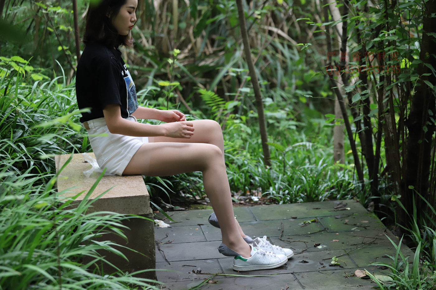 图片[123]-大西瓜爱牙膏-2018 7.8月活动 模特2（二） 平底鞋肉丝+船袜 (1)[136P] – 速更版-美库