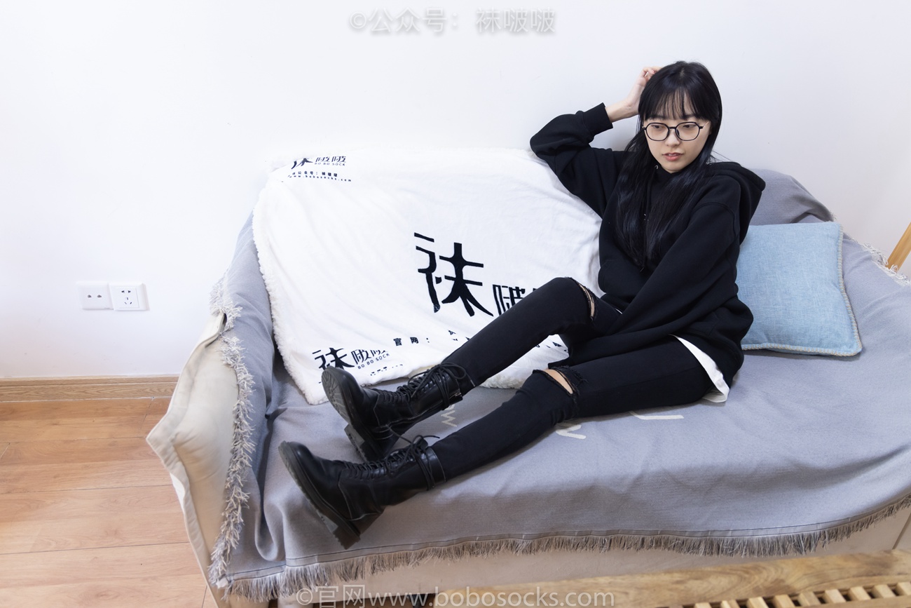 图片[18]-[BoBoSocks袜啵啵]NO.061 稚予-短靴、白棉袜、裸足[145P] – 速更版-美库