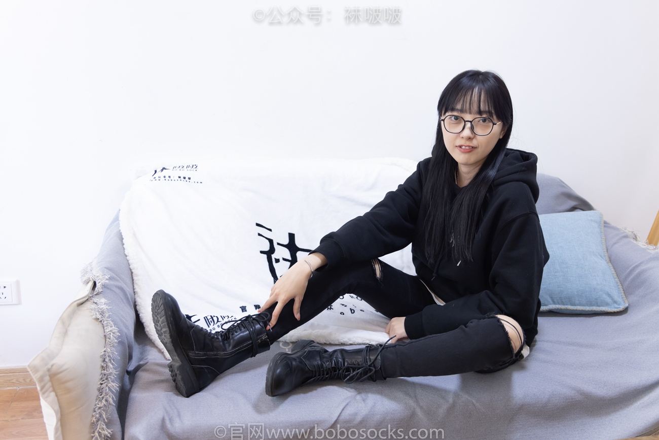 图片[20]-[BoBoSocks袜啵啵]NO.061 稚予-短靴、白棉袜、裸足[145P] – 速更版-美库