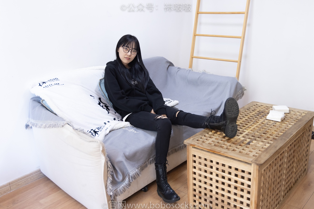 图片[25]-[BoBoSocks袜啵啵]NO.061 稚予-短靴、白棉袜、裸足[145P] – 速更版-美库