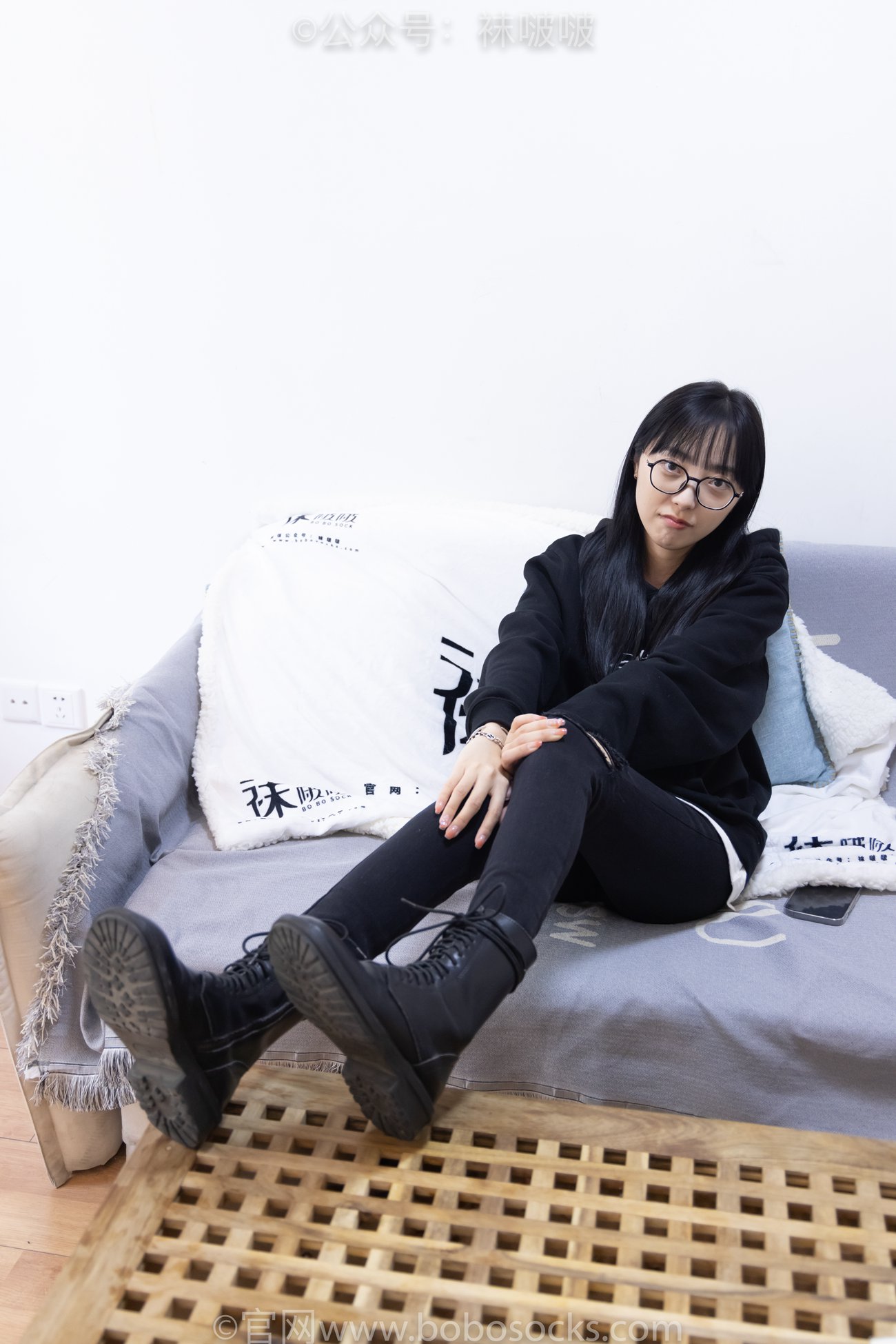 图片[34]-[BoBoSocks袜啵啵]NO.061 稚予-短靴、白棉袜、裸足[145P] – 速更版-美库