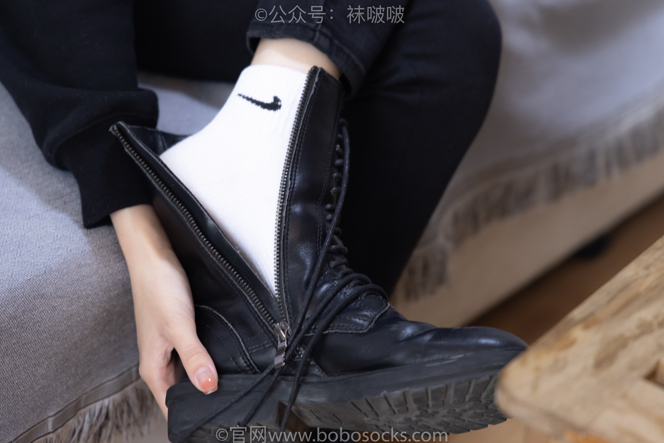 图片[46]-[BoBoSocks袜啵啵]NO.061 稚予-短靴、白棉袜、裸足[145P] – 速更版-美库