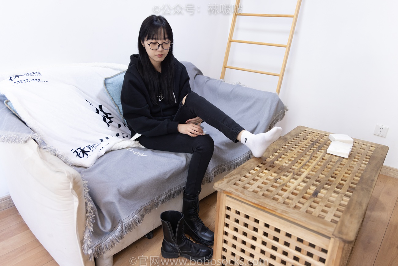 图片[47]-[BoBoSocks袜啵啵]NO.061 稚予-短靴、白棉袜、裸足[145P] – 速更版-美库