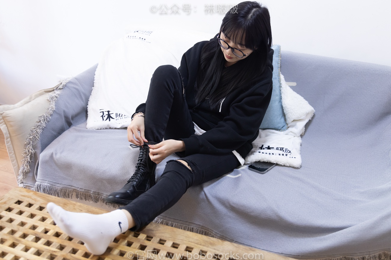 图片[49]-[BoBoSocks袜啵啵]NO.061 稚予-短靴、白棉袜、裸足[145P] – 速更版-美库