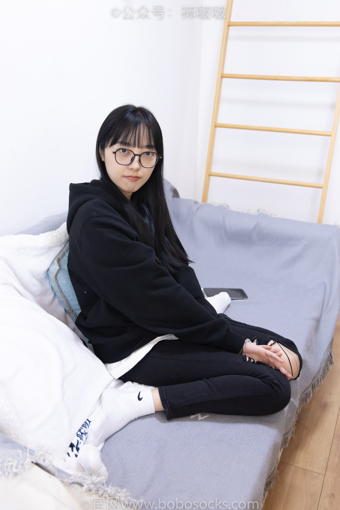 图片[72]-[BoBoSocks袜啵啵]NO.061 稚予-短靴、白棉袜、裸足[145P] – 速更版-美库