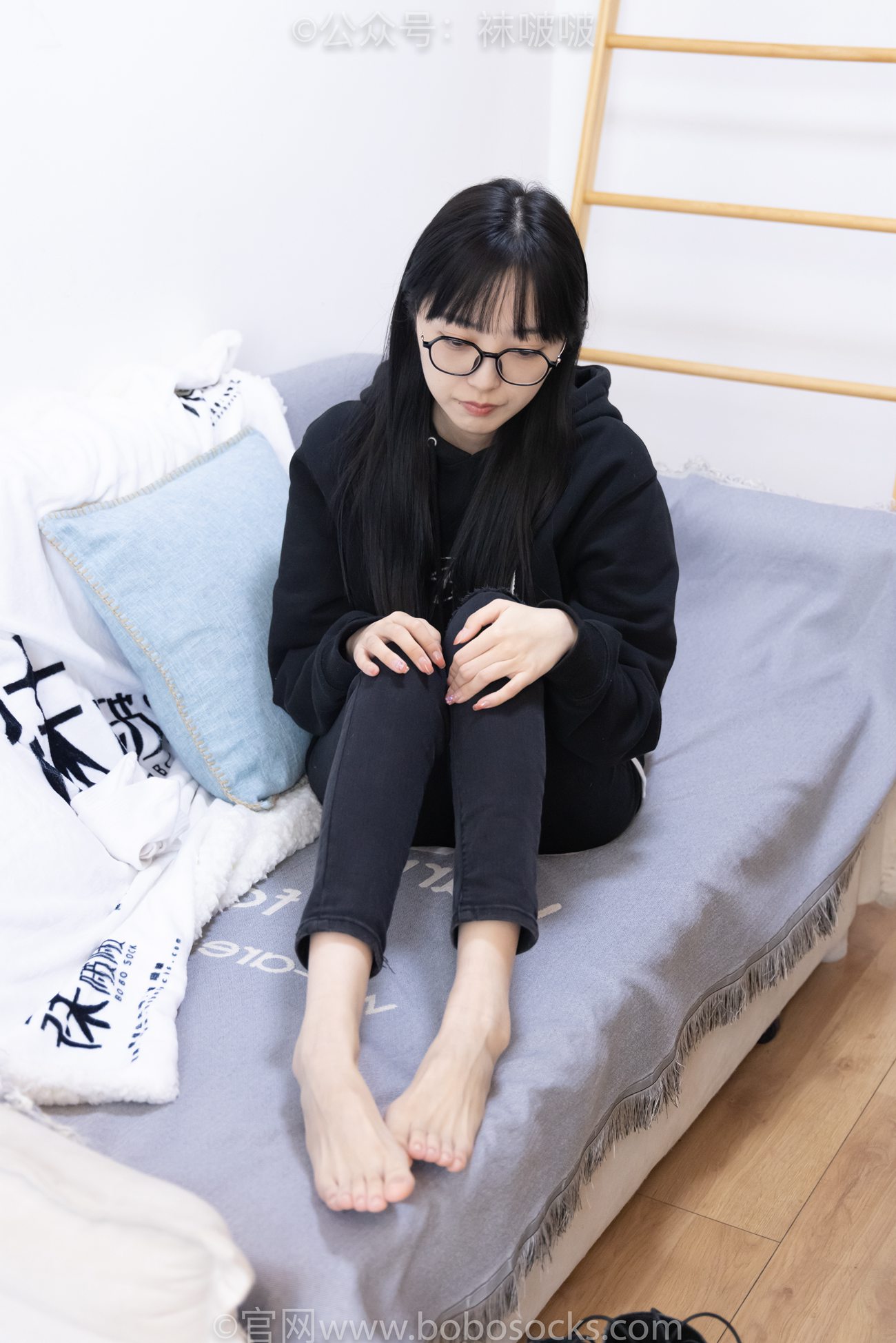 图片[128]-[BoBoSocks袜啵啵]NO.061 稚予-短靴、白棉袜、裸足[145P] – 速更版-美库