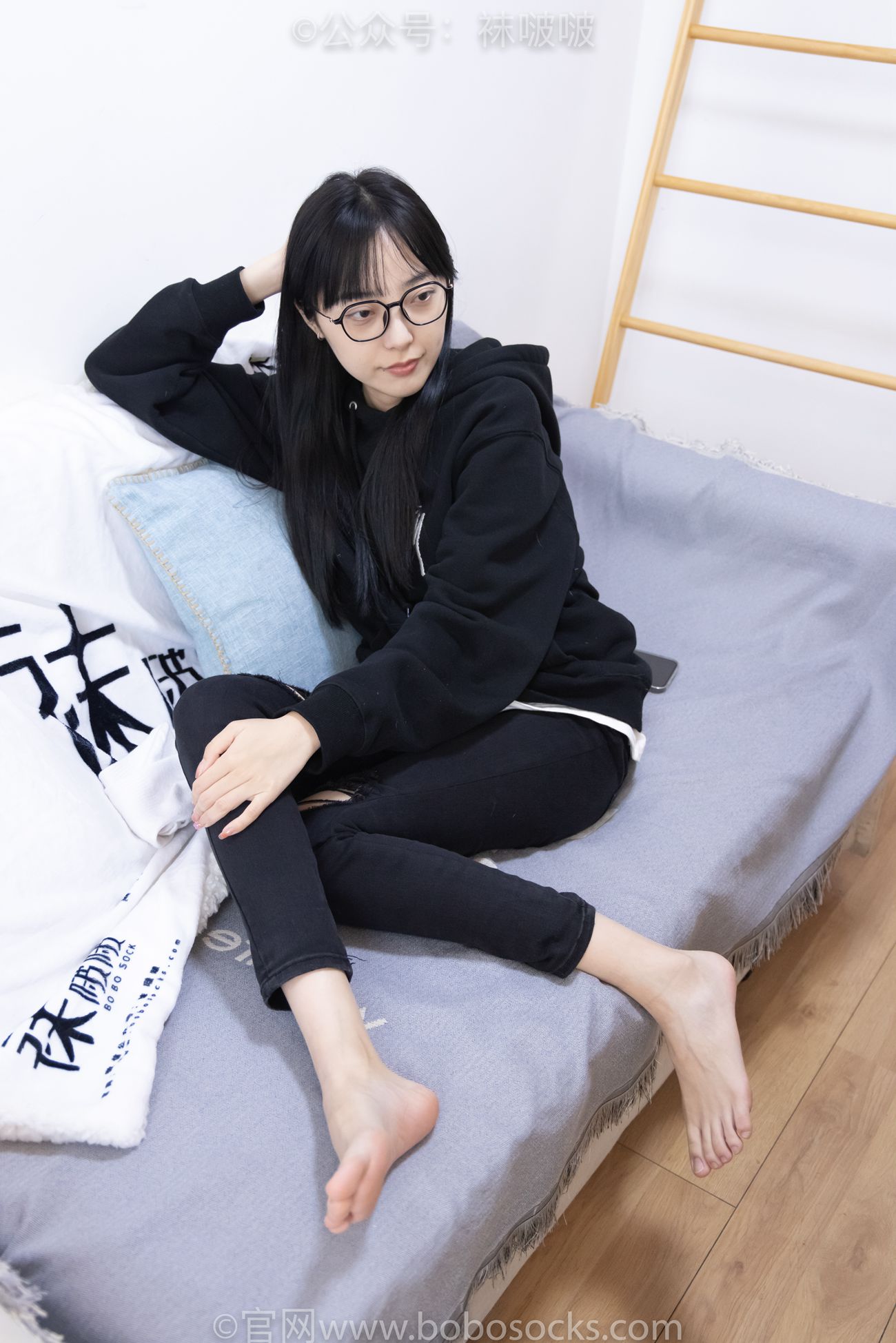 图片[133]-[BoBoSocks袜啵啵]NO.061 稚予-短靴、白棉袜、裸足[145P] – 速更版-美库