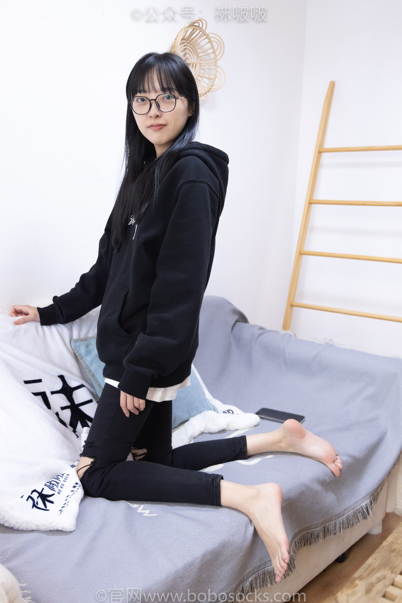 图片[134]-[BoBoSocks袜啵啵]NO.061 稚予-短靴、白棉袜、裸足[145P] – 速更版-美库