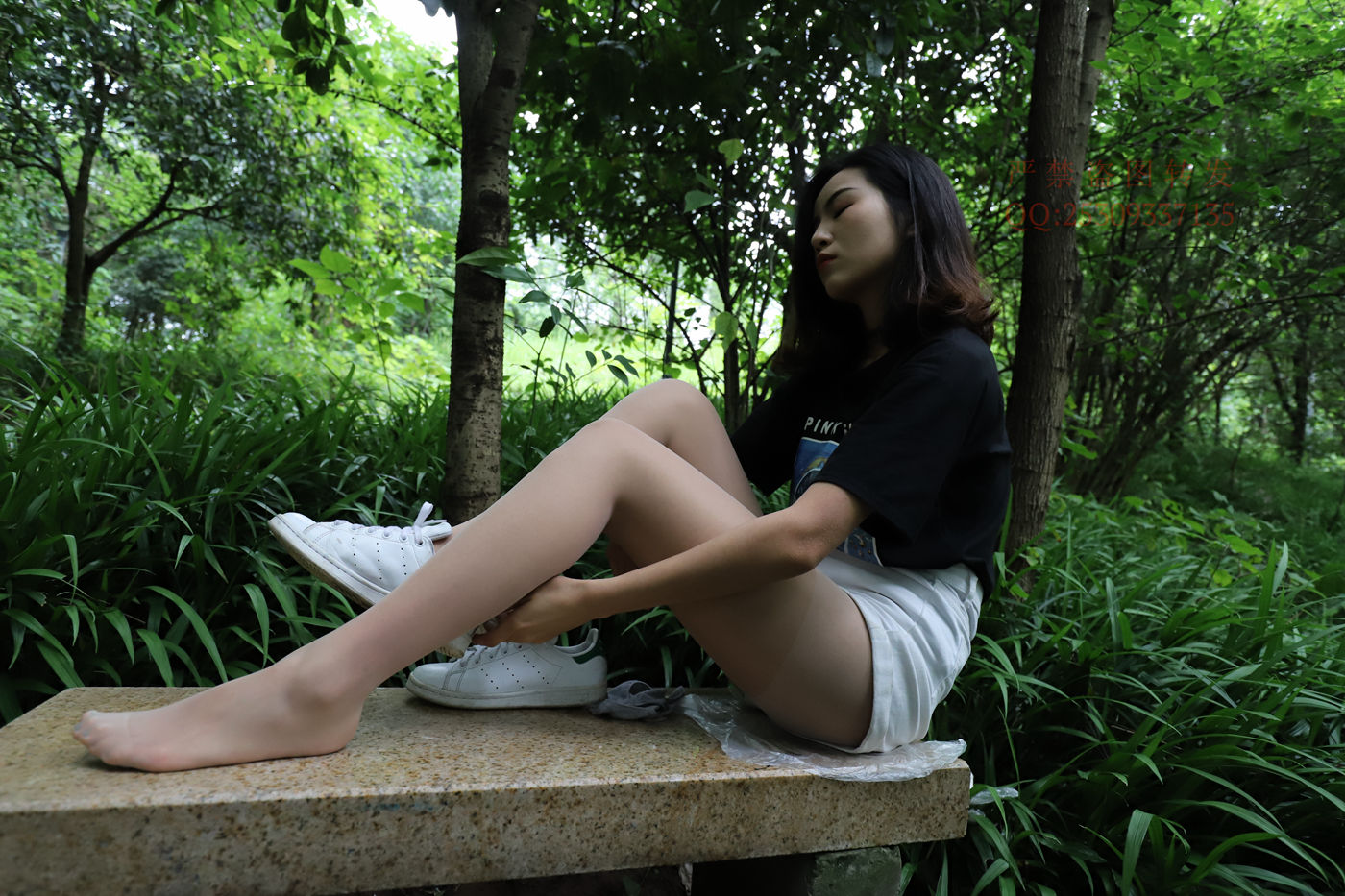 图片[39]-大西瓜爱牙膏-2018 7.8月活动 模特2（二） 平底鞋肉丝+船袜 (3)[98P] – 速更版-美库