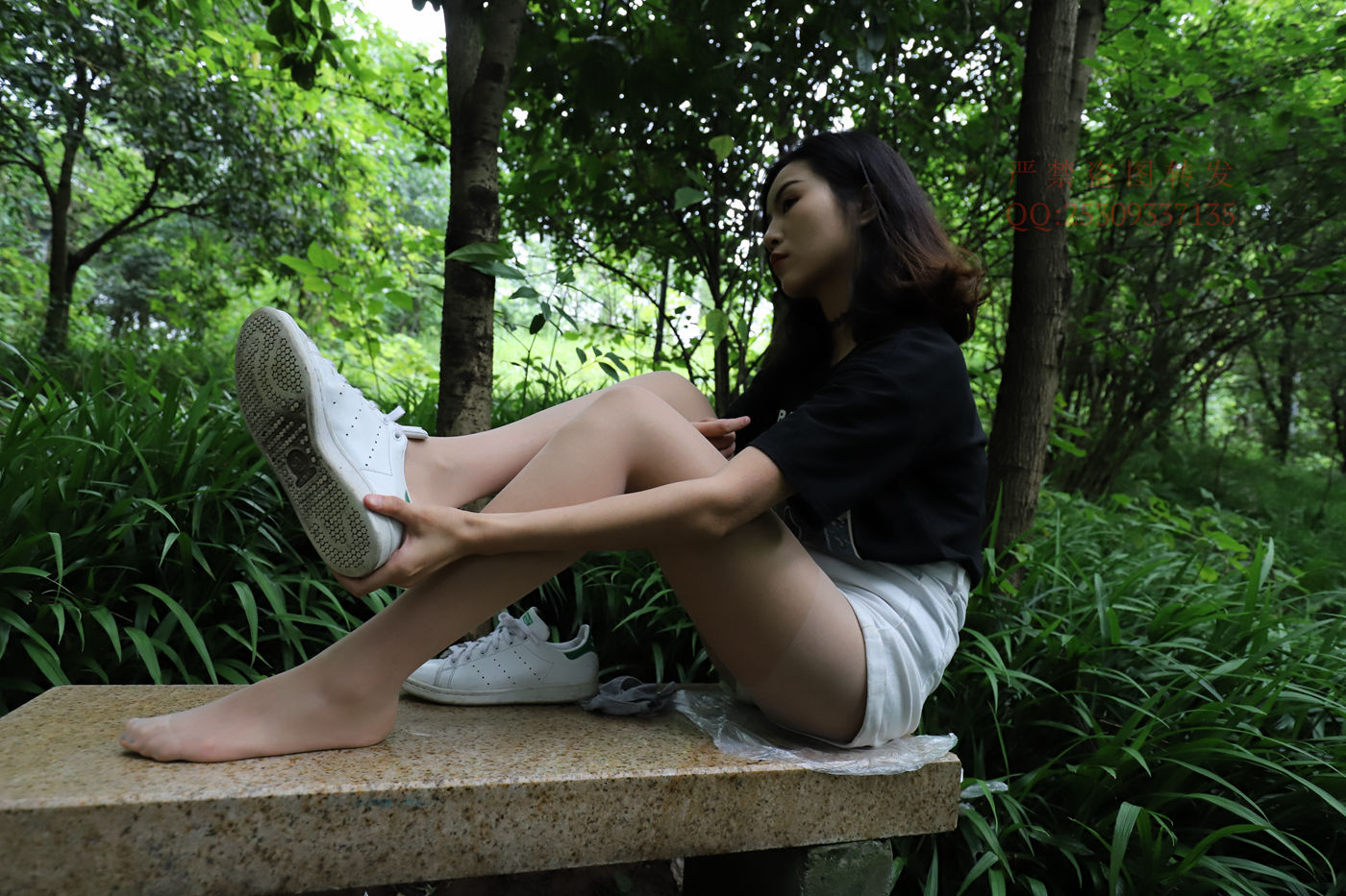 图片[41]-大西瓜爱牙膏-2018 7.8月活动 模特2（二） 平底鞋肉丝+船袜 (3)[98P] – 速更版-美库