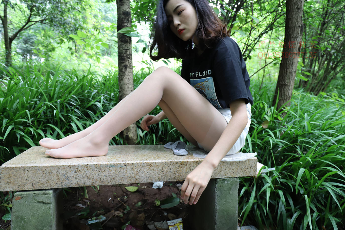 图片[45]-大西瓜爱牙膏-2018 7.8月活动 模特2（二） 平底鞋肉丝+船袜 (3)[98P] – 速更版-美库