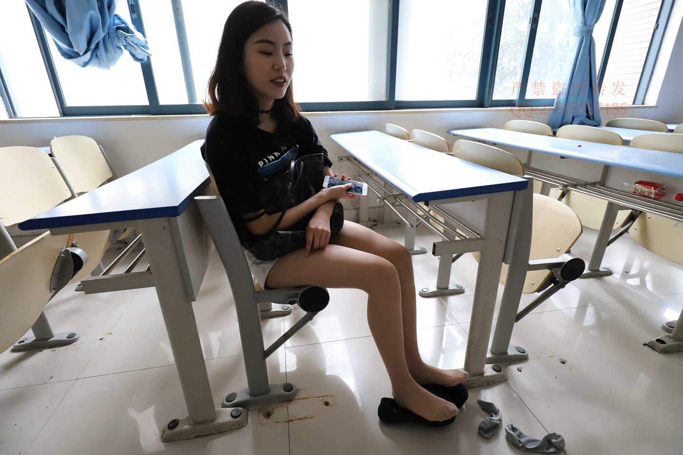 图片[37]-大西瓜爱牙膏-2018 7.8月活动 模特2（二） 平底鞋肉丝+船袜 (5)[133P] – 速更版-美库