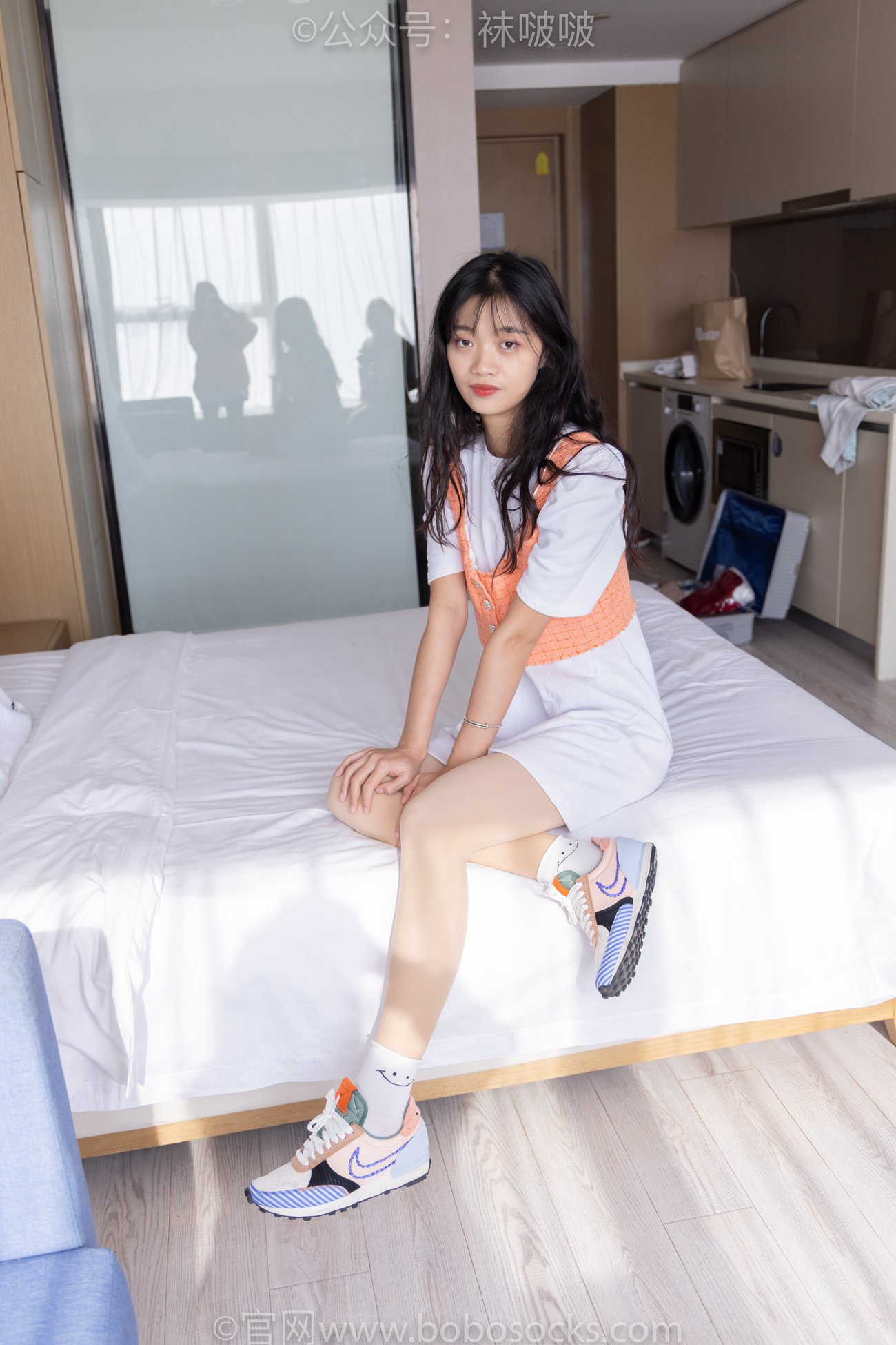 图片[28]-[BoBoSocks袜啵啵]NO.062 涵涵-运动鞋、白棉袜、厚肉丝[145P] – 速更版-美库