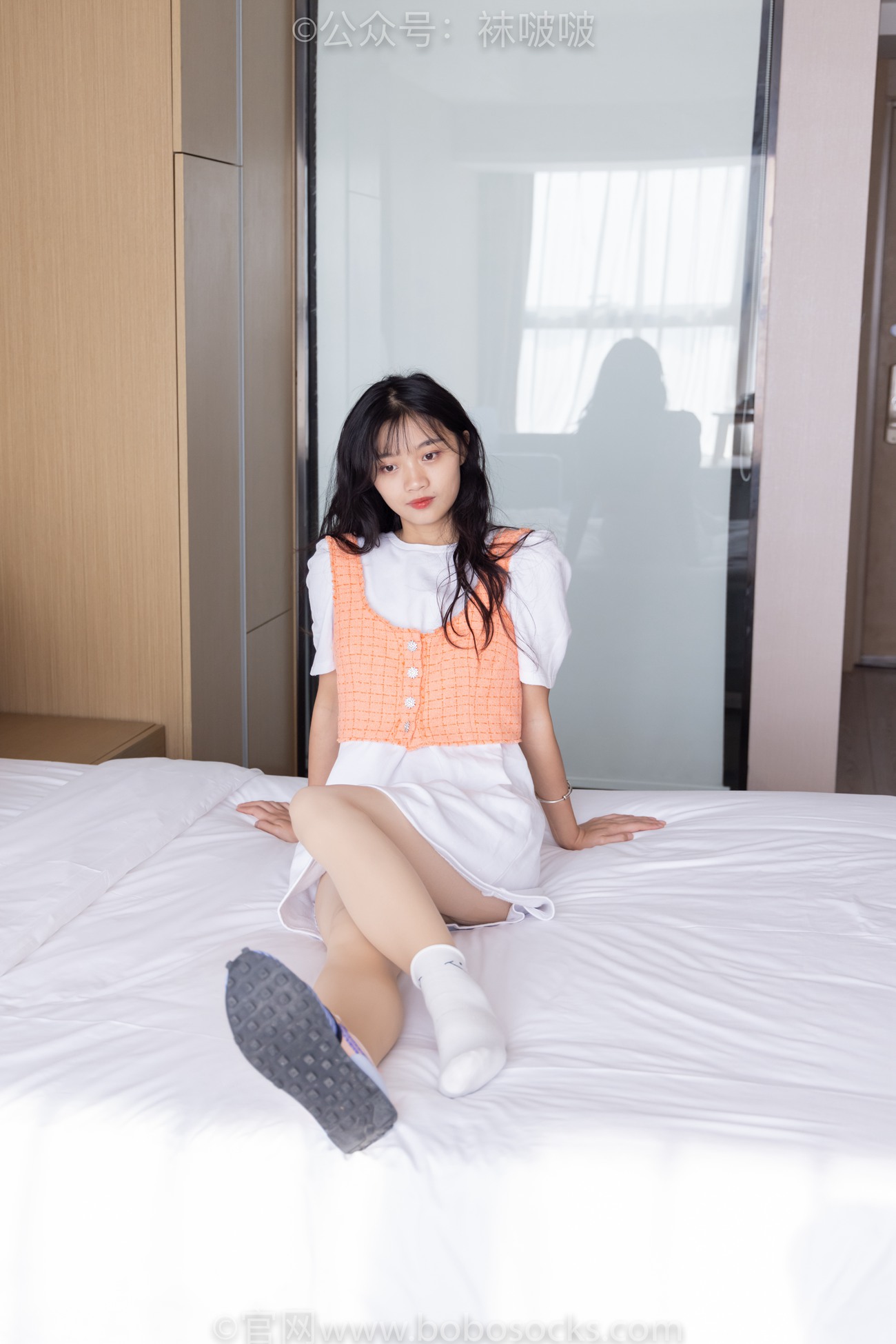 图片[31]-[BoBoSocks袜啵啵]NO.062 涵涵-运动鞋、白棉袜、厚肉丝[145P] – 速更版-美库