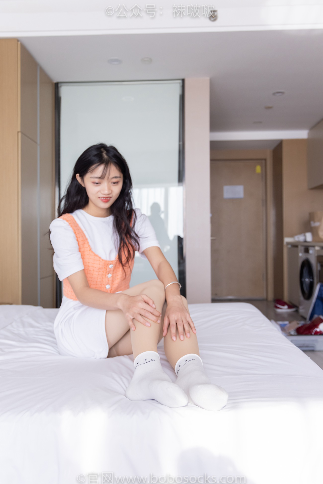 图片[47]-[BoBoSocks袜啵啵]NO.062 涵涵-运动鞋、白棉袜、厚肉丝[145P] – 速更版-美库