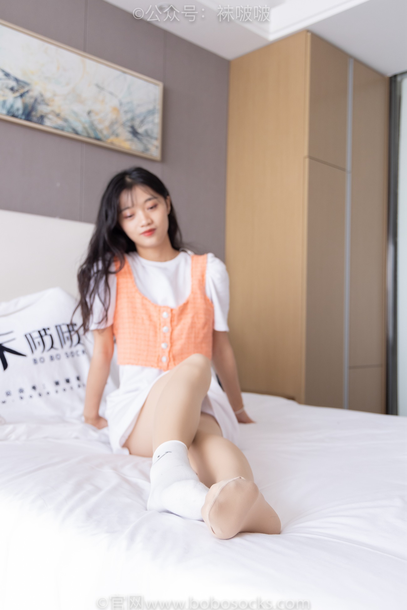 图片[88]-[BoBoSocks袜啵啵]NO.062 涵涵-运动鞋、白棉袜、厚肉丝[145P] – 速更版-美库