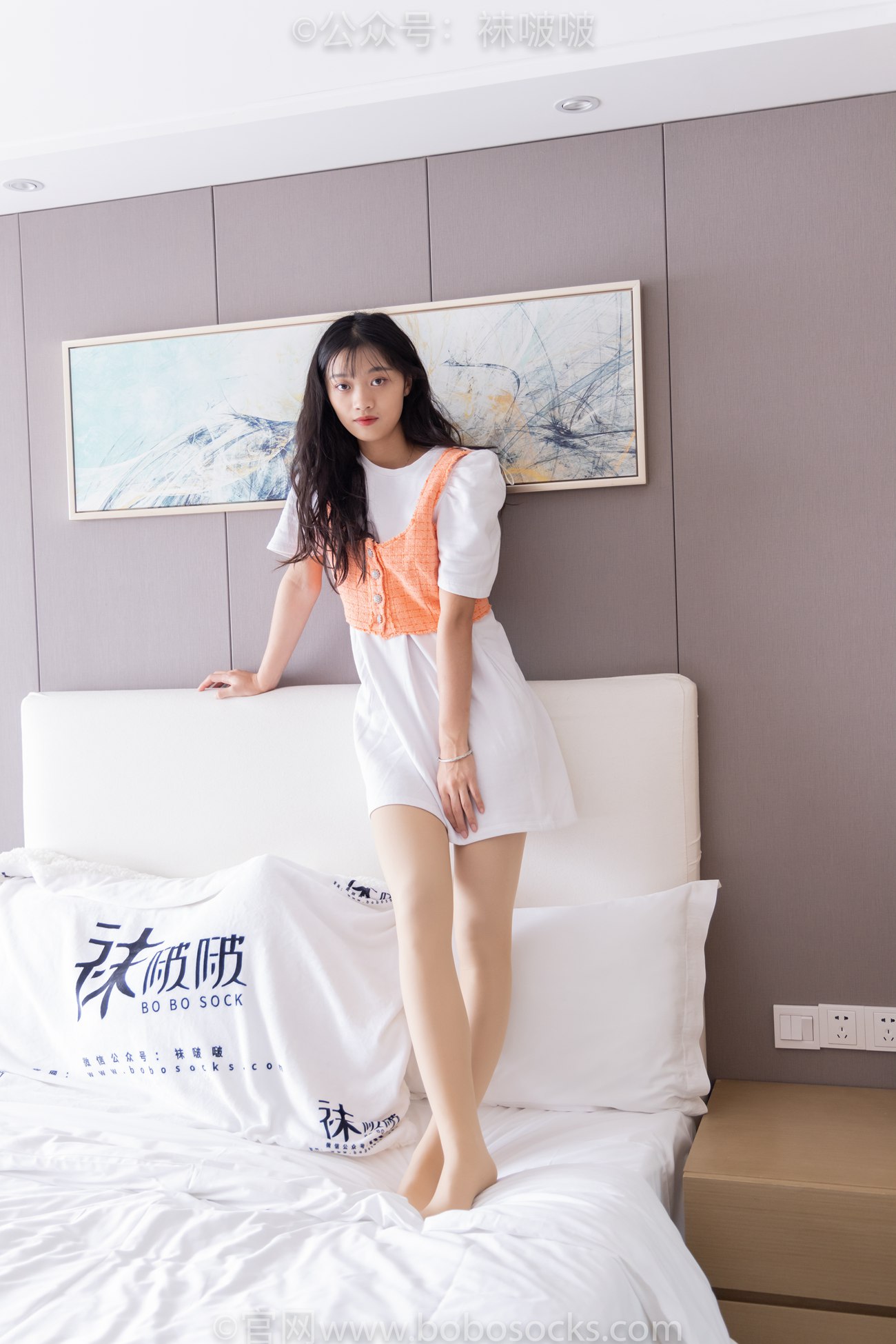 图片[129]-[BoBoSocks袜啵啵]NO.062 涵涵-运动鞋、白棉袜、厚肉丝[145P] – 速更版-美库