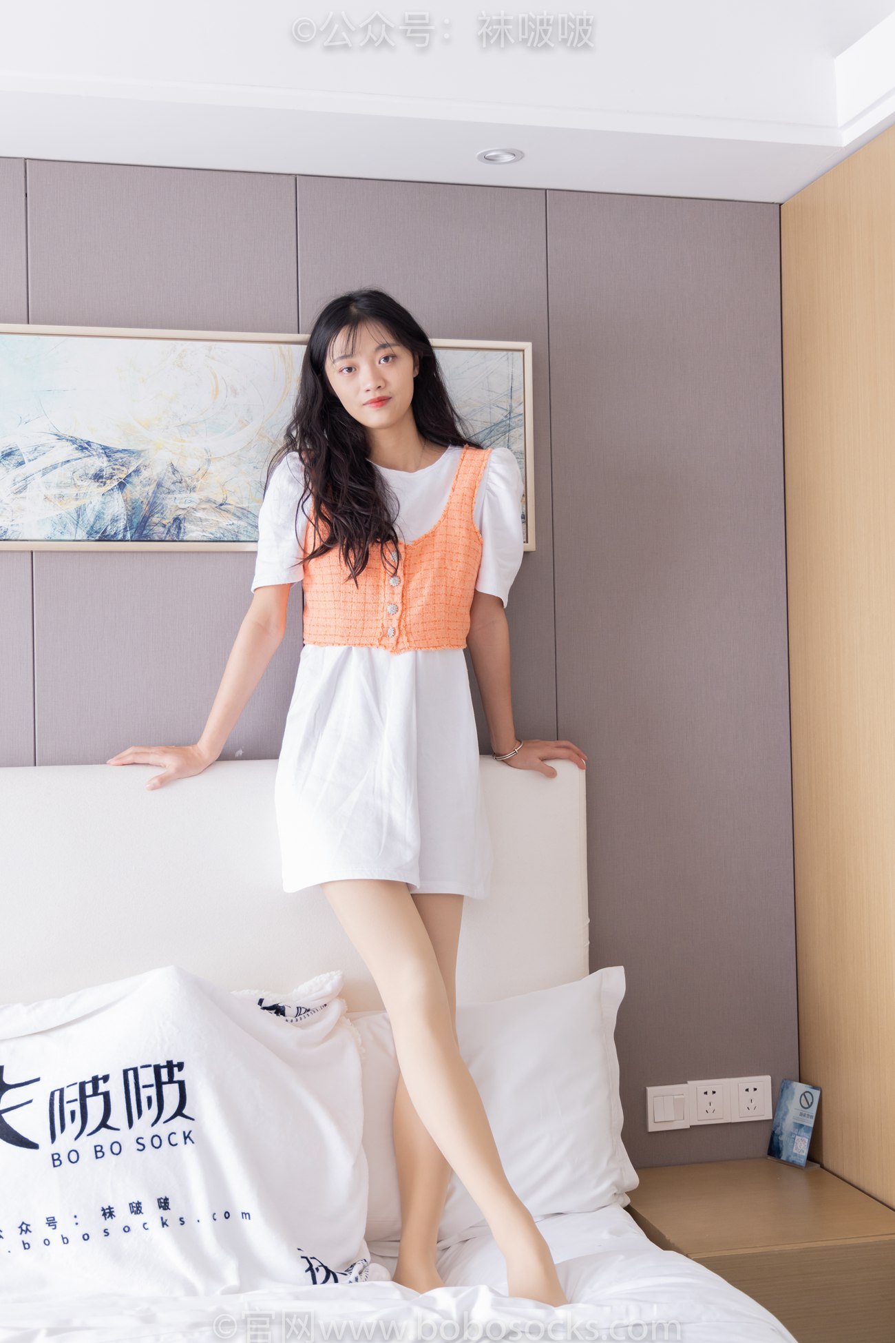 图片[133]-[BoBoSocks袜啵啵]NO.062 涵涵-运动鞋、白棉袜、厚肉丝[145P] – 速更版-美库