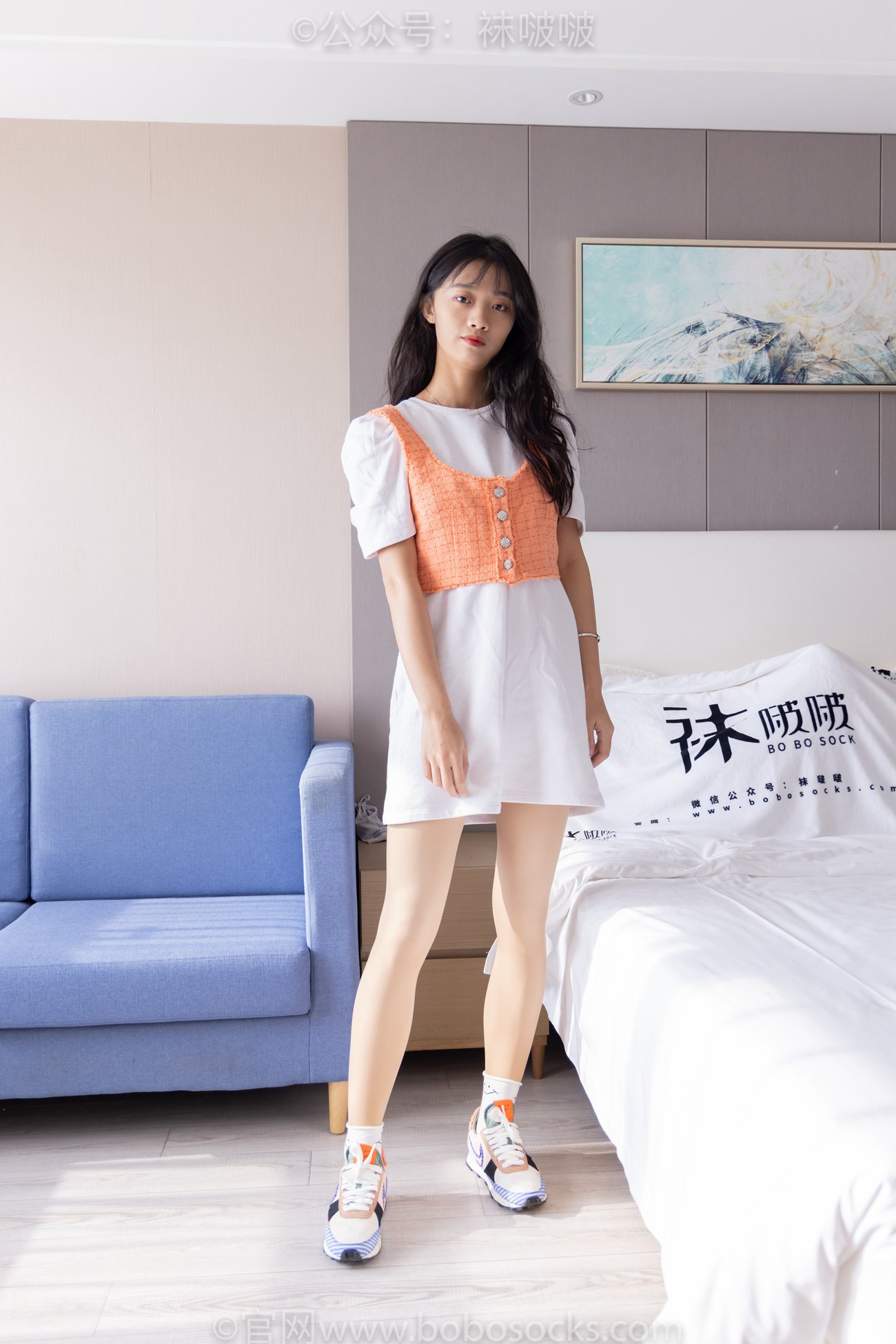 图片[143]-[BoBoSocks袜啵啵]NO.062 涵涵-运动鞋、白棉袜、厚肉丝[145P] – 速更版-美库