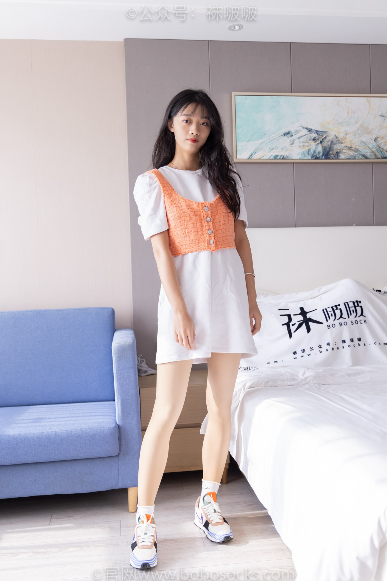 图片[144]-[BoBoSocks袜啵啵]NO.062 涵涵-运动鞋、白棉袜、厚肉丝[145P] – 速更版-美库