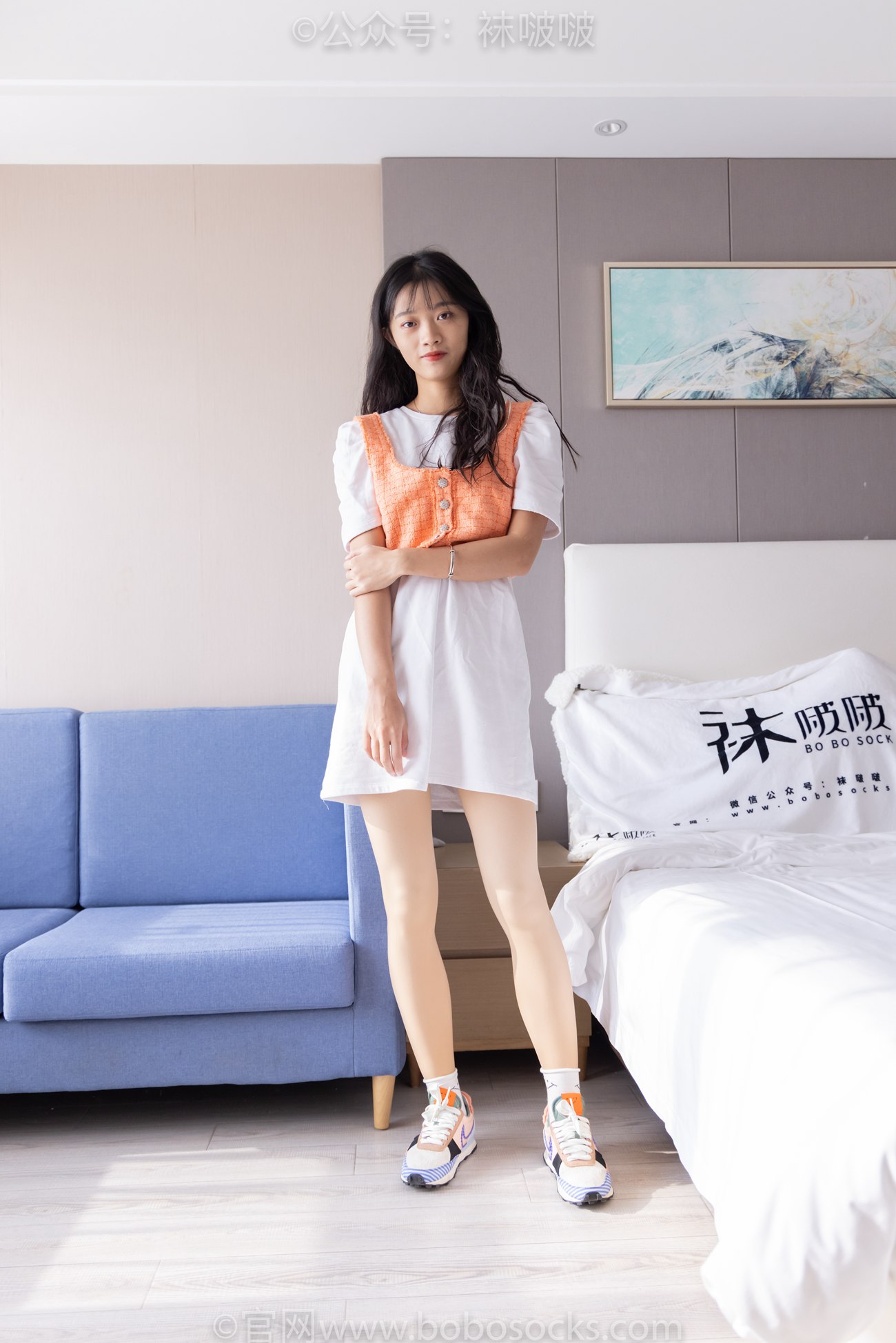 图片[145]-[BoBoSocks袜啵啵]NO.062 涵涵-运动鞋、白棉袜、厚肉丝[145P] – 速更版-美库